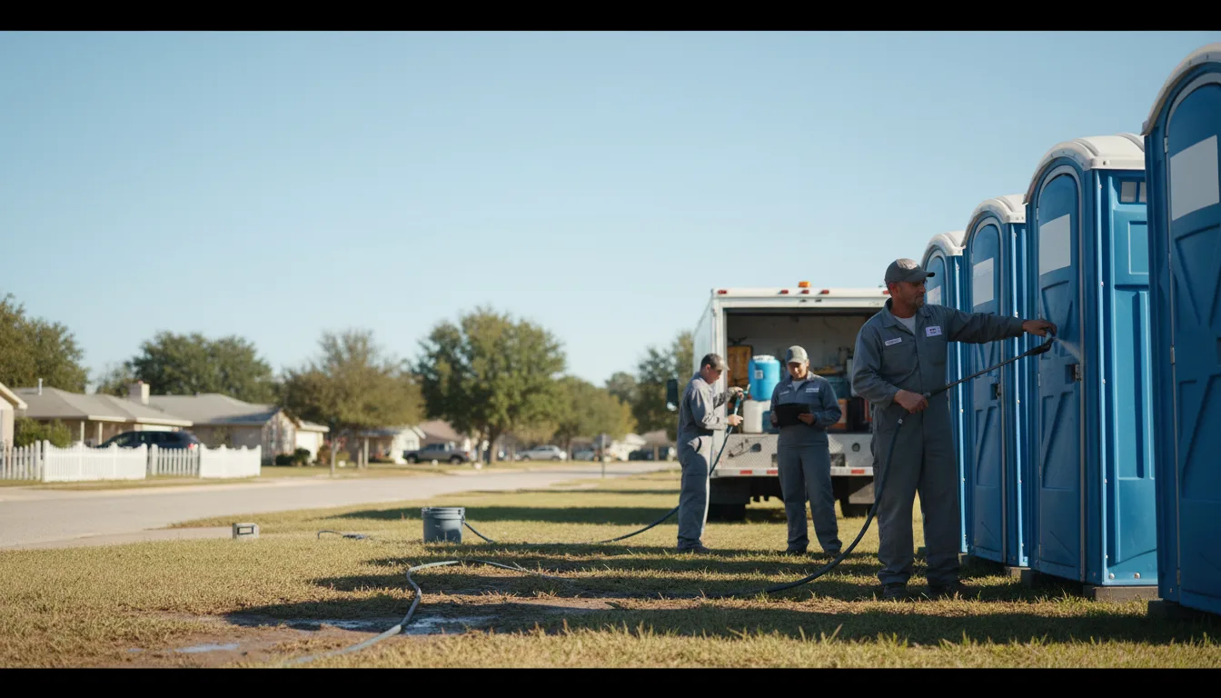 Long-Term Portable Toilet Rental in Neches, TX near me